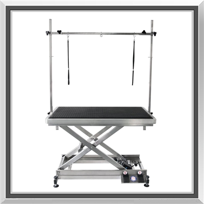electric lifting grooming table, pet grooming table, dog grooming table, grooming table,electric lifting dog grooming table, stainless steel, non-slip, no slip, durable
