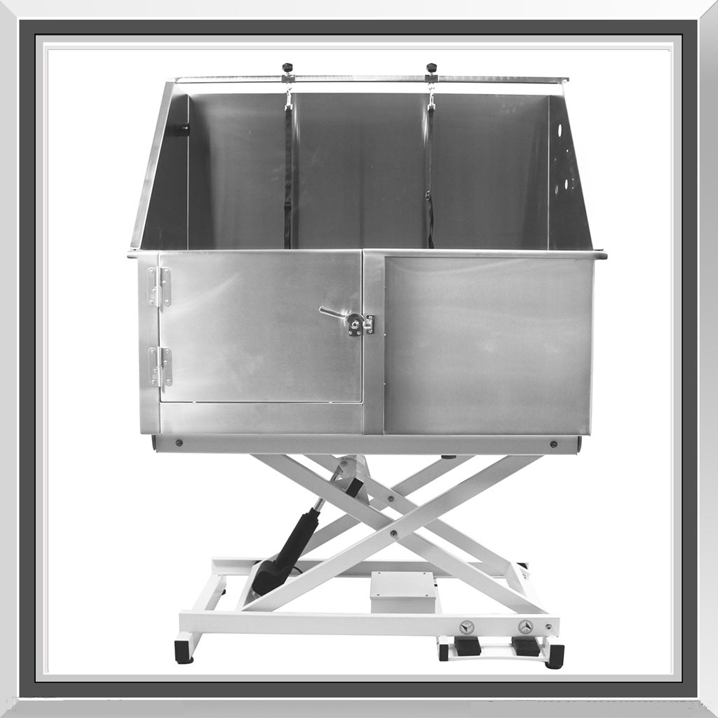 Electric Lift Stainless Bathing Tub by