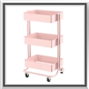 Flying Pig Tool Cart- Pink
