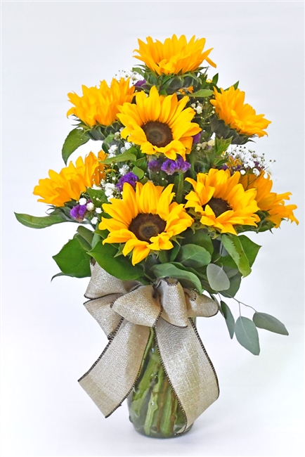 Tuscany Sunflower Vase