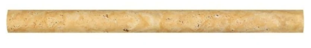 Gold Travertine 3/4x12 Pencil Liner