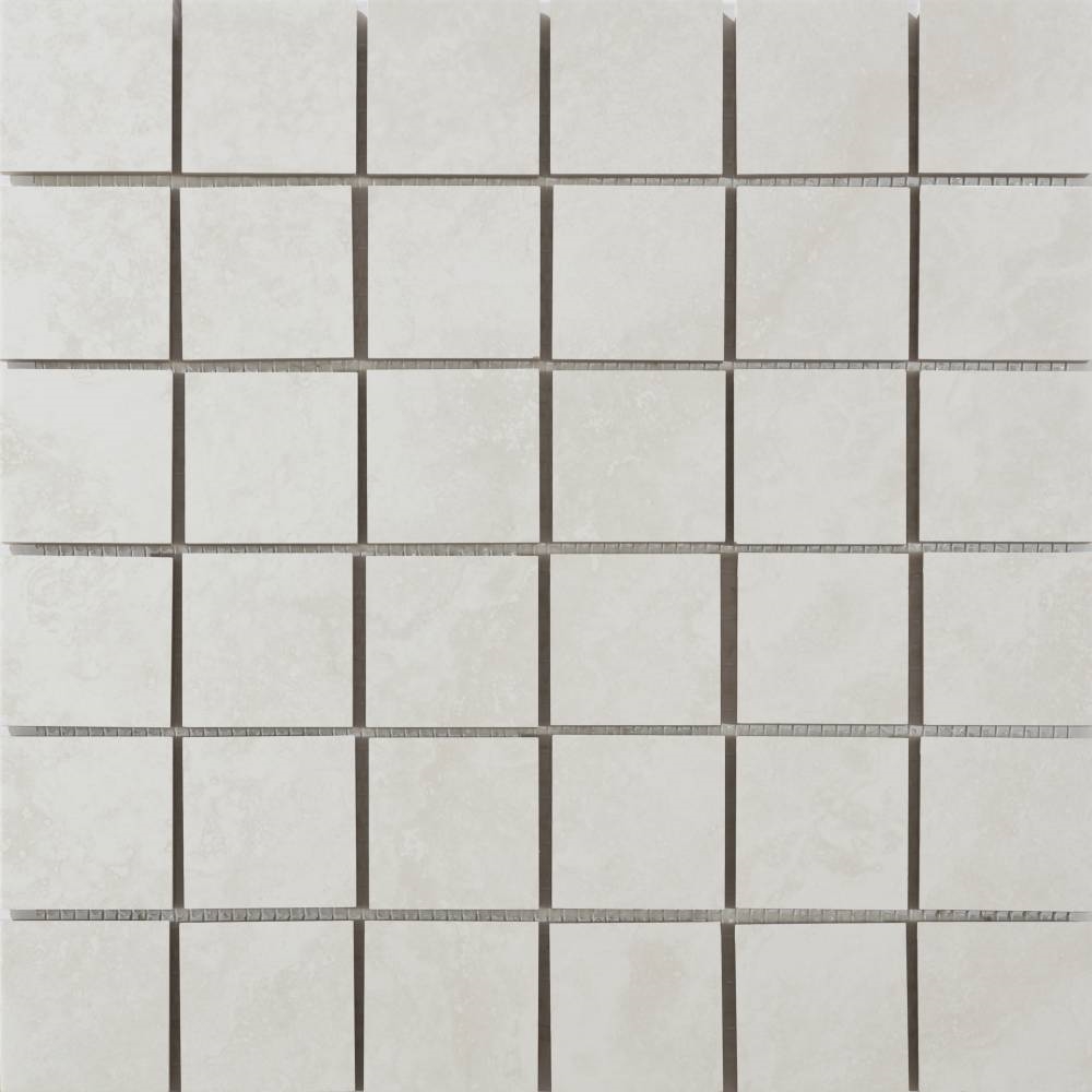 Cipriani White Porcelain Tile 12" x 12" Mosaic Suwanee Atlanta Roswell Georgia GA