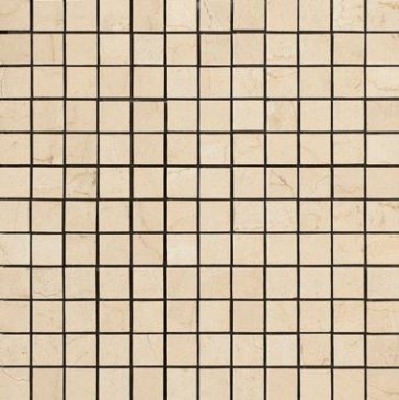 Mosaic Crema Marfil Natural (741248) 1" x 1" (12.6" X 12.6") Sheet