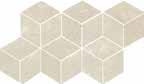 3D Hexagon Mosaic Arona Beige Pol.(745296) (7" X 12.6") Sheet Suwanee Atlanta Johns Creek Alpharetta Georgia