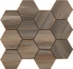 Mosaic Paint Stone Forest Hexagon 12" x 13" Sheet  Suwanee, Atlanta, Johns Creek, Buford, Duluth, Gwinnett, Alpharetta, Lilburn, Roswell,Flooring, Tile, Wood, Porcelain Tile, Ceramic Tile, Mosaic Tile, Mosaic, installation product sale, happy floors, happ