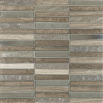 Cordoba Grey Linear Mosaic 0.6X4 (12" X 12" Sheet)Suwanee, Atlanta, Johns Creek, Buford, Duluth, Gwinnett, Alpharetta, Lilburn, Roswell,Flooring, Tile, Wood, Porcelain Tile, Ceramic Tile, Mosaic Tile, Mosaic, installation product sale, happy floors, happy