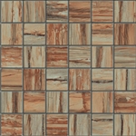 Mosaic Petra Teak 2" X 2" (12" X 12" Sheet) Suwanee, Atlanta, Johns Creek, Buford, Duluth, Gwinnett, Alpharetta, Lilburn, Roswell,Flooring, Tile, Wood, Porcelain Tile, Ceramic Tile, Mosaic Tile, Mosaic, installation product sale, happy floors, happy floor