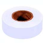 Strait Line 65904 Non-Adhesive Flagging Tape, 1-3/16 in W X 300 ft L X 2 mil T, PVC