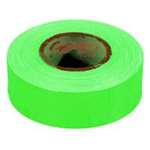 Strait Line 65604 Non-Adhesive Flagging Tape, 1-3/16 in W X 150 ft L X 2 mil T, PVC