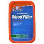 ELMER'S Carpenter's Wood Filler, 0.5 pt, Light Tan