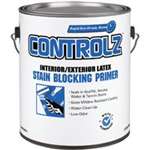 Controlz 11925 Interior/Exterior Stain Blocking Primer, 1 gal, Liquid, White