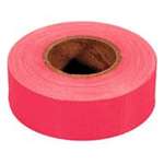 Strait Line 65603 Non-Adhesive Flagging Tape, 1-3/16 in W X 150 ft L X 2 mil T, PVC