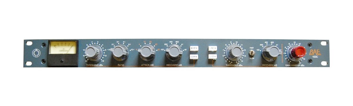 BAE 10DC Compressor/Limiter w/PSU | Rack-N-Roll Audio