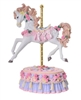 Musical Horse Carousel Pink