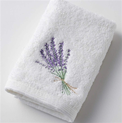 Pilbeam Living Lavender Bouquet Face Washer