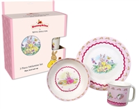 Bunnykins 3 piece Melamine Set PINK