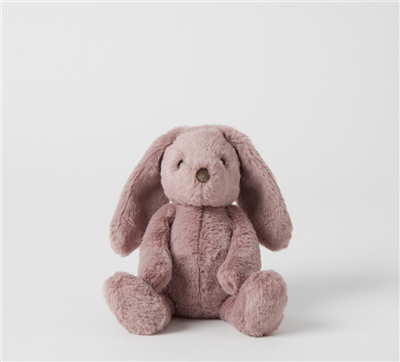 Jiggle & Giggle Mauve Bunny Small