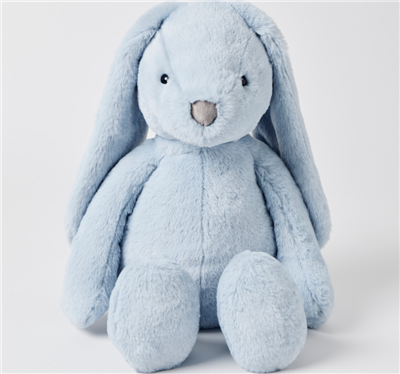 Jiggle & Giggle Pale Blue Bunny Large