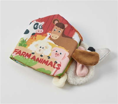 Jiggle & Giggle Farm Animals Fabric Book