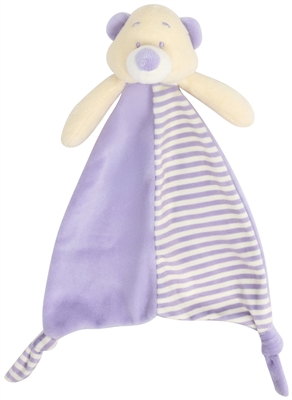 Ollie & Paige Violet the Bear Cuddle Blanket