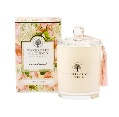 Wavertree & London English Rose Candle
