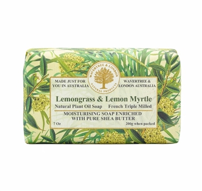 Wavertree & London Lemongrass & Lemon Myrtle Soap 200g