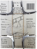 Swiss Corner Clips 20 in x 20 in