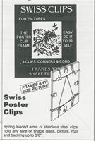 Swiss Poster Clips