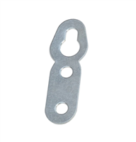 Keyhole Hanger <BR> Zinc Plated <BR> ( 100 ct )