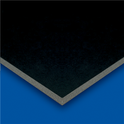 Bainbridge Black Surface with Black Core Foam Board 3/16 in - 40 x 60
