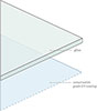 diagram of coating layers on conservation clear glass