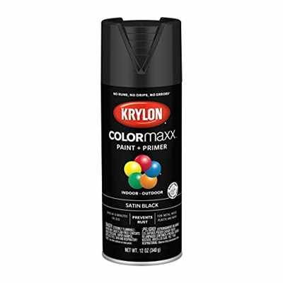 Krylon #5557 Black Satin