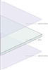 diagram of coating layers on Classic AR glass