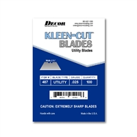 Heavy Duty Utility Blades <BR> ( .025 Thick )