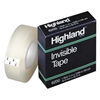 3M Highland Invisible Mending Tape</br> 3/4" x 36 Yards <BR> 1" Core