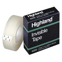 3M™ Low Tack Paper Tape 3051 White, 1/2 in x 36 yd 3.3 mil, 72 per case  Bulk - Single Coated Tapes - Tape