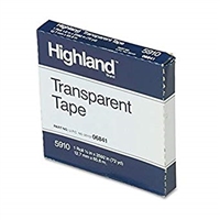 3M Highland Transparent Tape 1/2 in. x 72 yds.