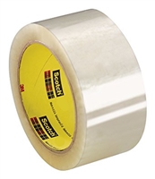 3M Smooth Box Sealing Tape 2 in x 60yd. Clear