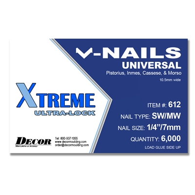 7mm (1/4") V-Nails Soft Wood