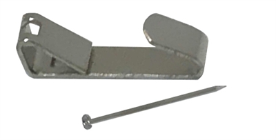 Goodwill Nickel Plated <BR> Picture Hangers <BR> (30 lb) <BR>Bulk with Nails <BR> (1000 ct)
