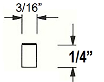 Archival Spacer <BR> Black <BR> 1/4" 60' Bdl