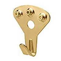 Brass plated picture hangers