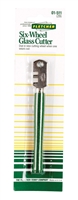 Fletcher Turret Head Six Wheel Glass Cutter