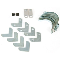 Metal Frame Hardware - Plates, Snaps, Hangers & More