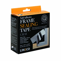 Lineco Self-Adhesive Linen Hinging Tape, 1.25 Inch x 35 Feet, Neutral pH  Acrylic Adhesive, Acid-Free, Hinging Artwork, White