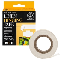 Lineco Self-Adhesive Linen Hinging Tape 1.25" x 35 ft.