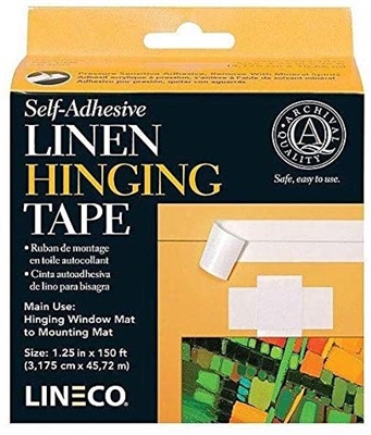 Hinging tape for framing