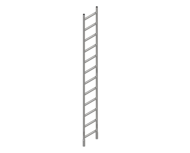 10' Steel Ladder 14"