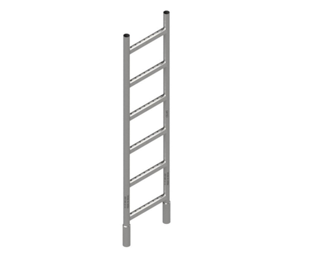 5' Steel Ladder 14"