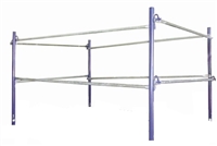 5'W x 10'L Guard Rail Set